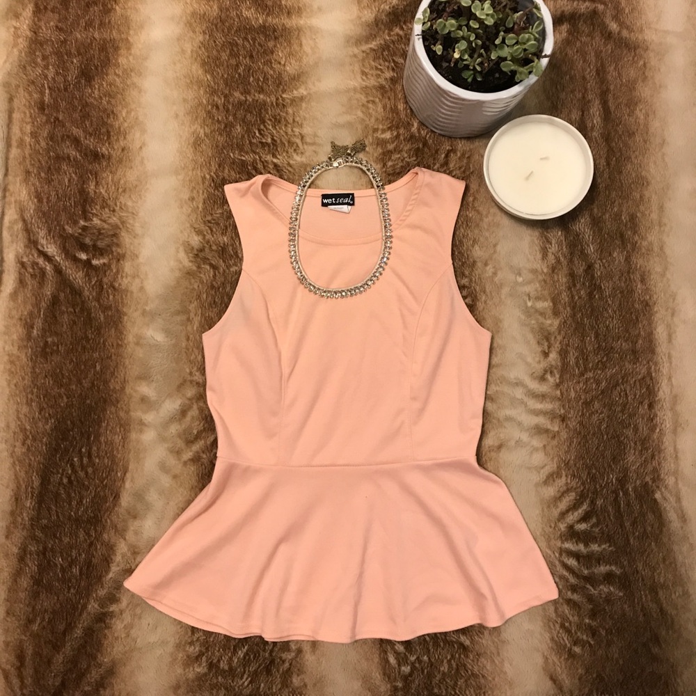 Wet Seal peplum top