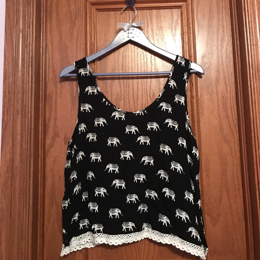 Size M // Forever 21 Elephant Tank