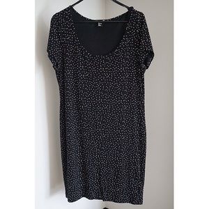 Polka dot bodycon dress