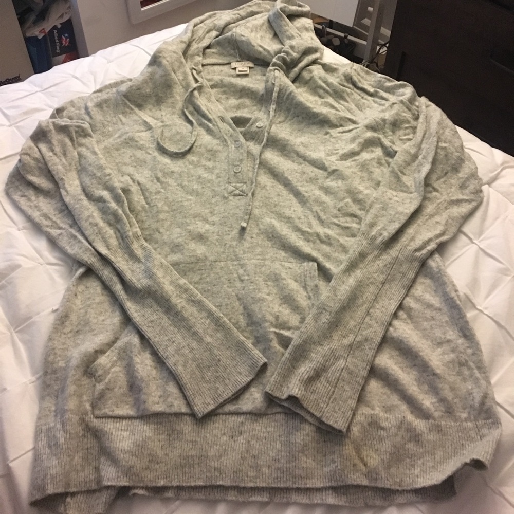 Jcrew hoodie sweater