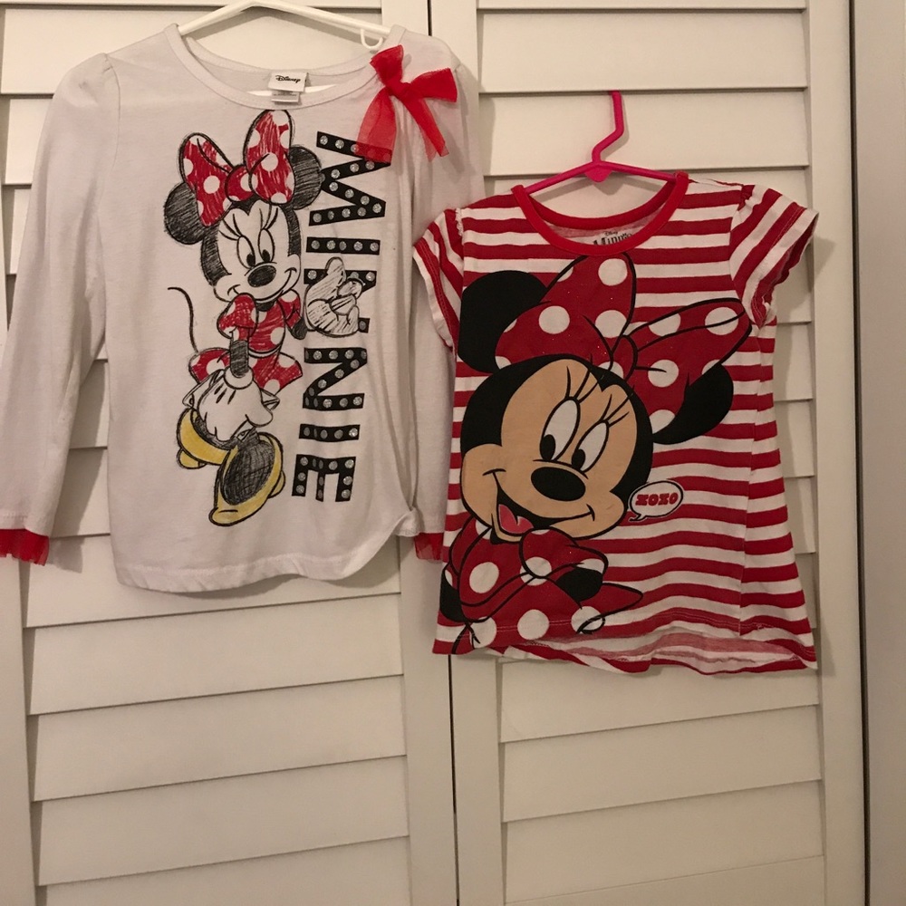 2 Minnie Mouse shirts!