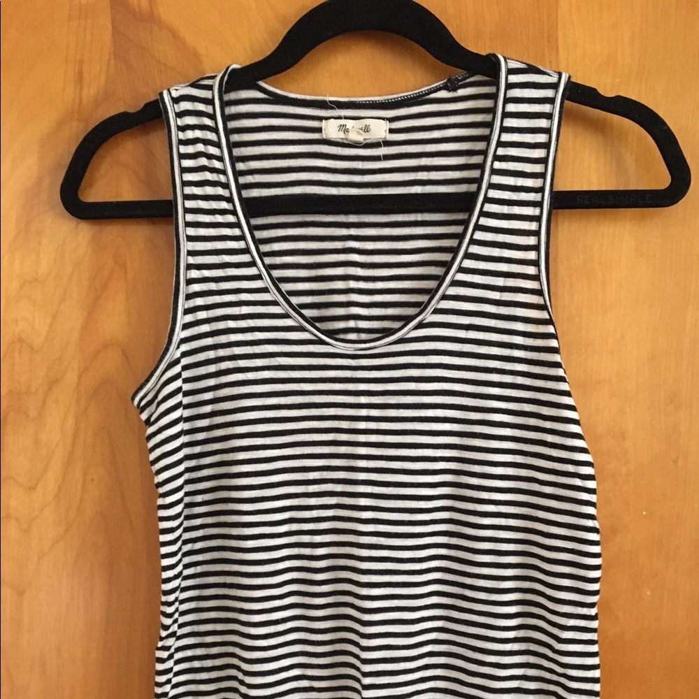 Madewell striped tank