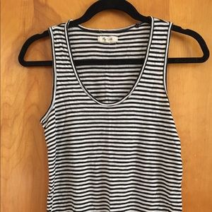 Madewell striped tank