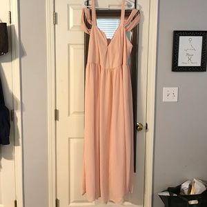 Blush Bridesmaid Dress