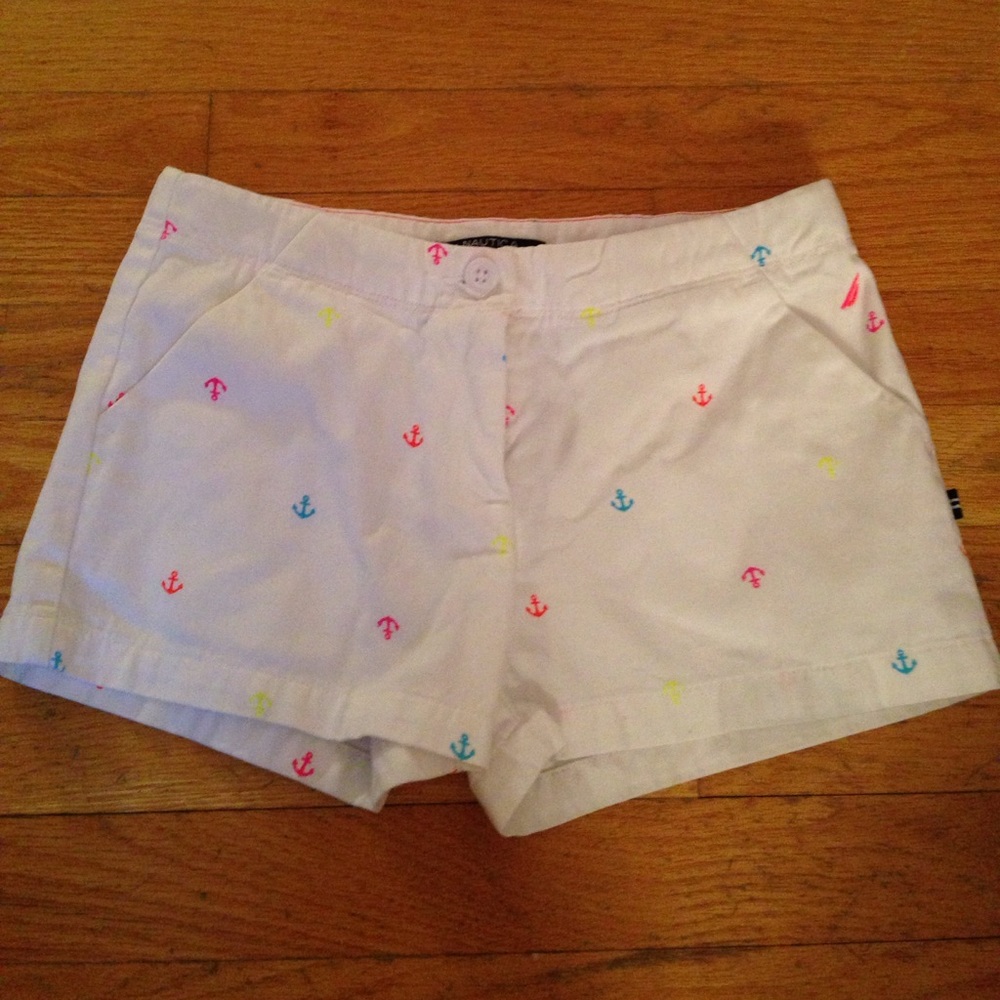Girls nautica anchor shorts