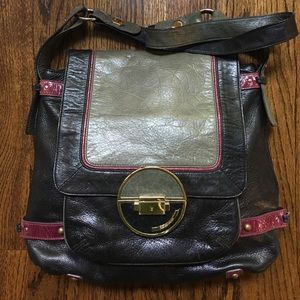 RARE Hayden Harnett CLARA Flap Shoulder Bag