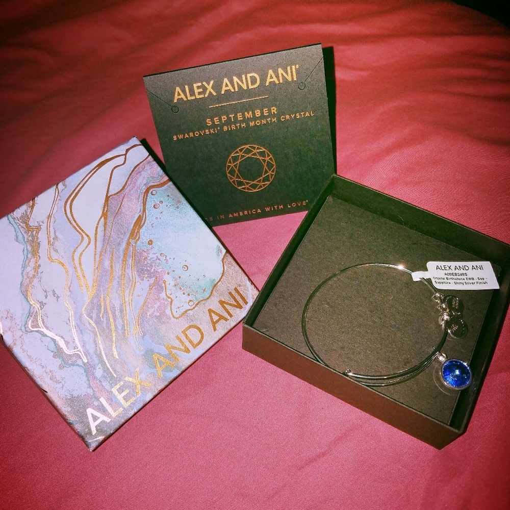 September Charm Bracelet- *Sapphire*