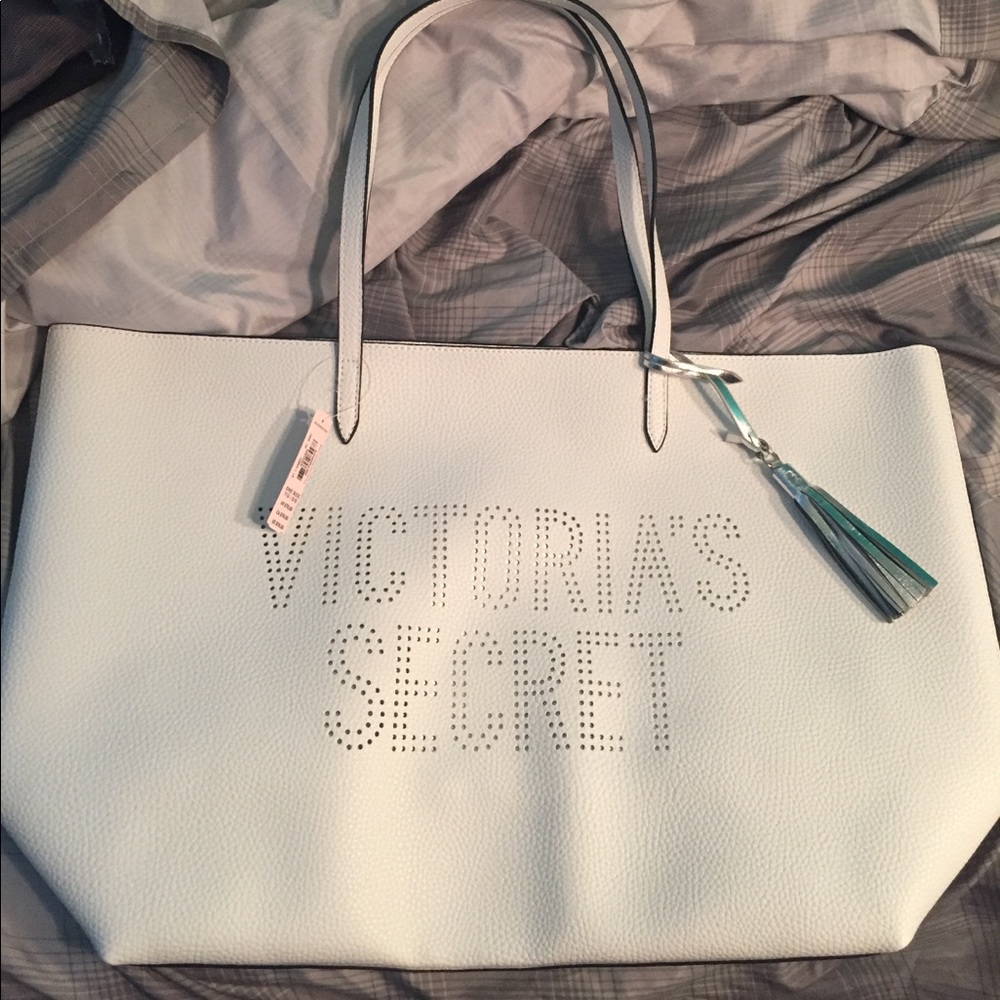 Victoria's Secret white tote