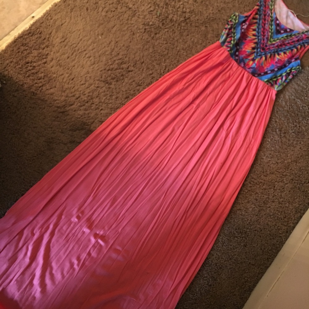 Colorful Boho Maxi Dress