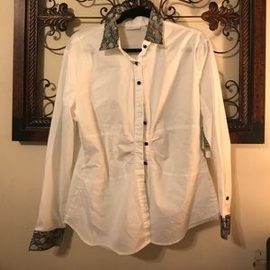 New York and Co Women's XL button down shirt