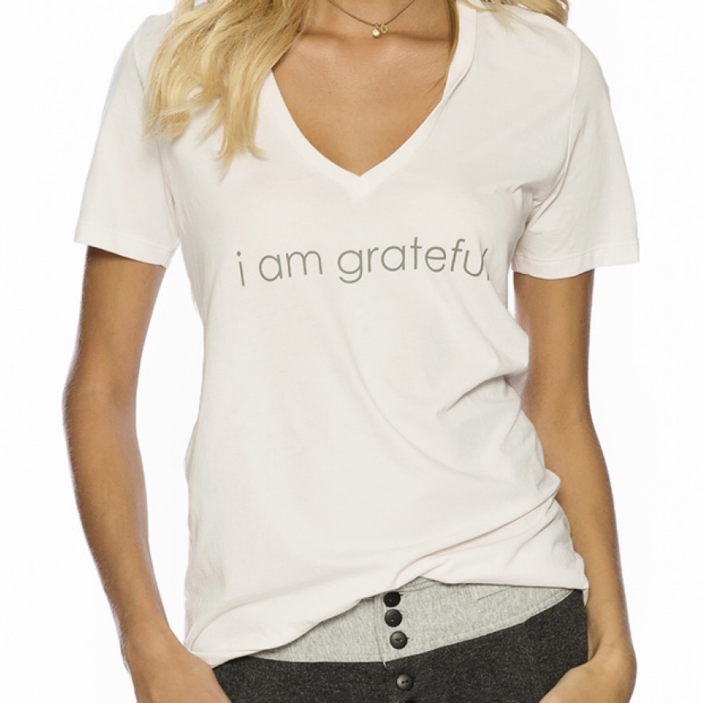 Peace Love World V Neck tee