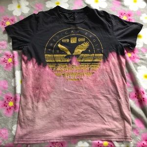 Hand Dipped American Eagle tshirt