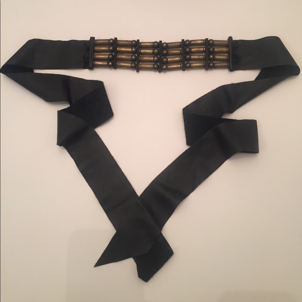 **SOLD** Charlotte Ronson Leather Belt
