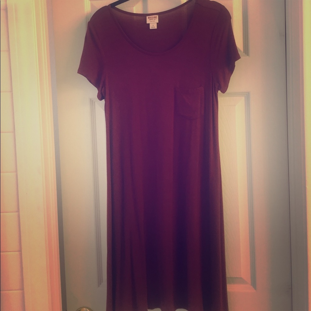 Maroon dress