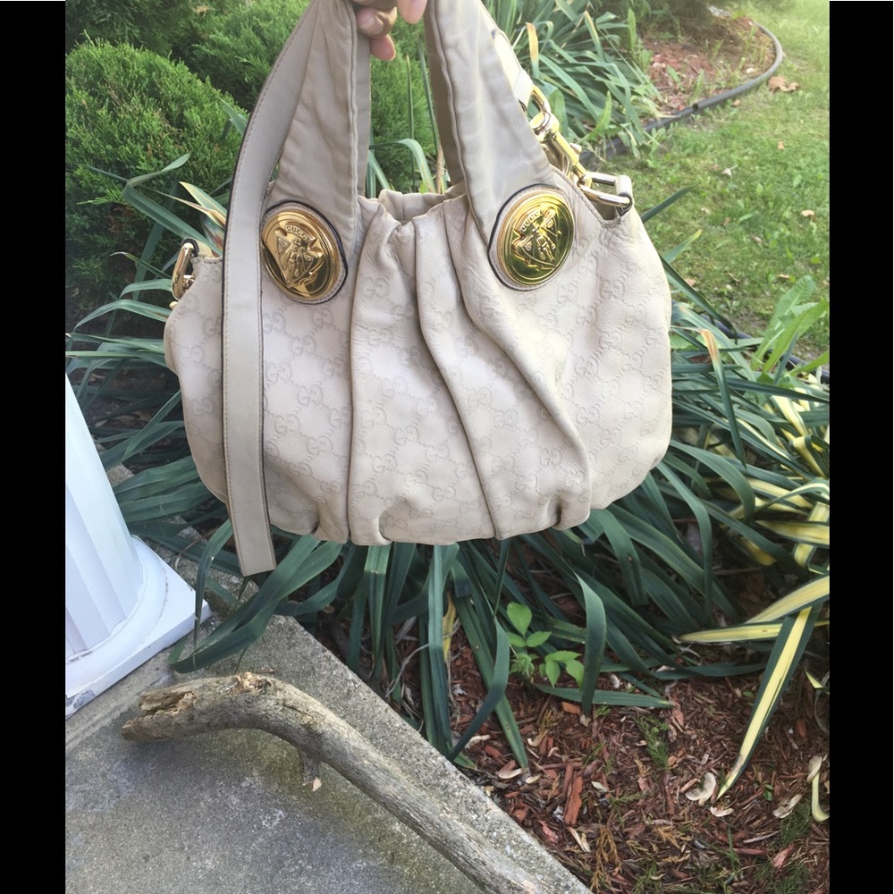 ✈️📦SOLD✈️🎉 Gucci Hysteria Leather Hobo Handbag