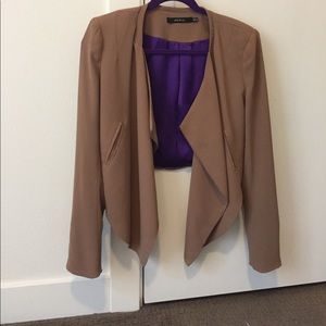 Tan blazer