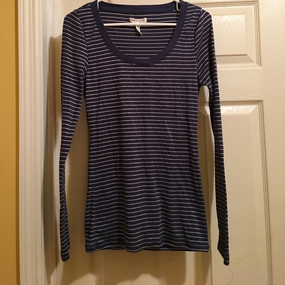 Aeropostale stretch long sleeve tee