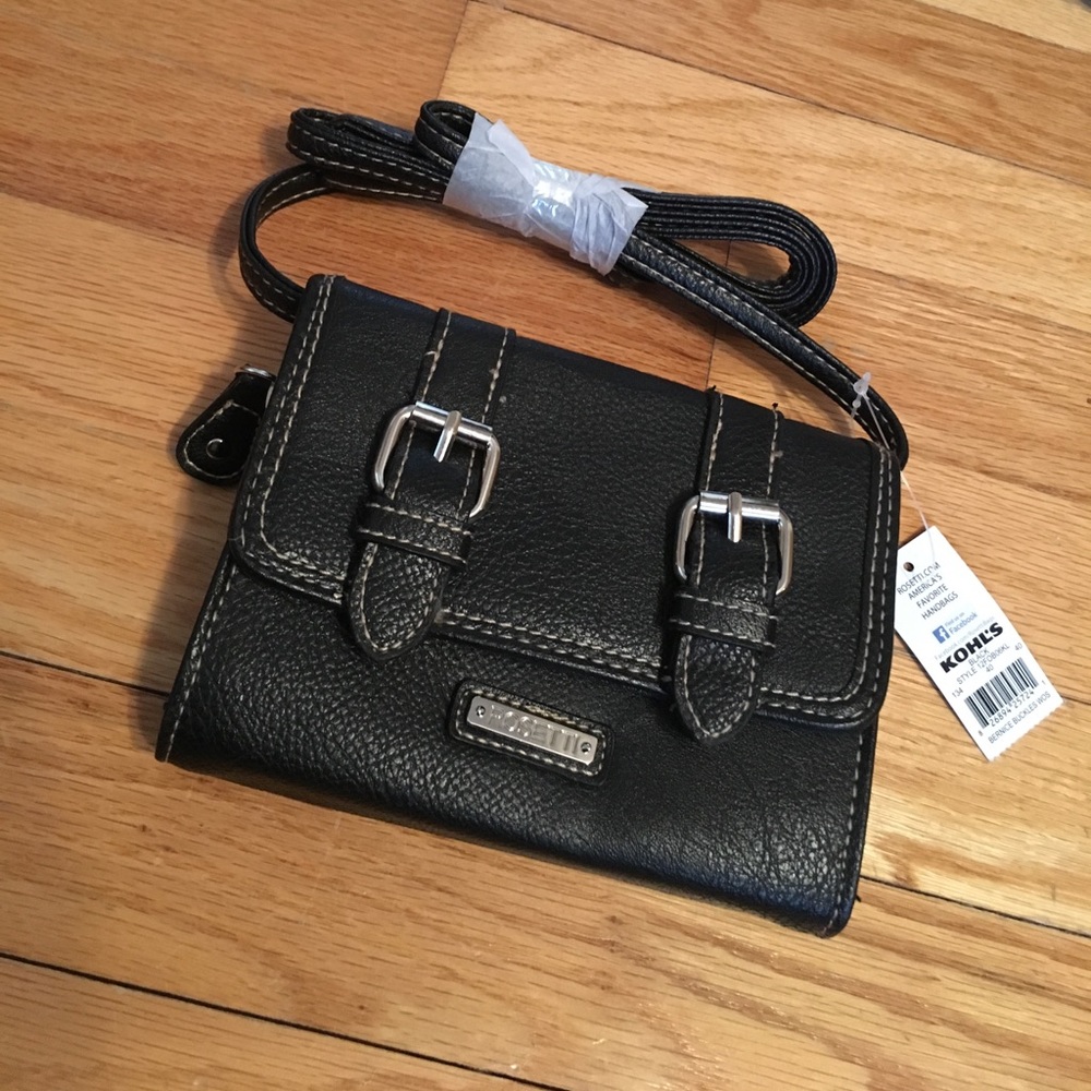 Black Cross-Body Bag