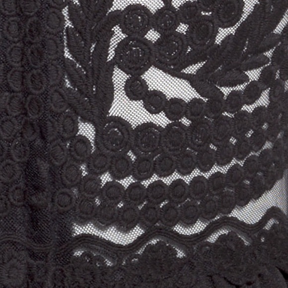 H&M Lace Bodice Black Dress - Picture 4 of 6
