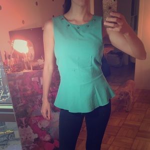 Zara Peplum Top