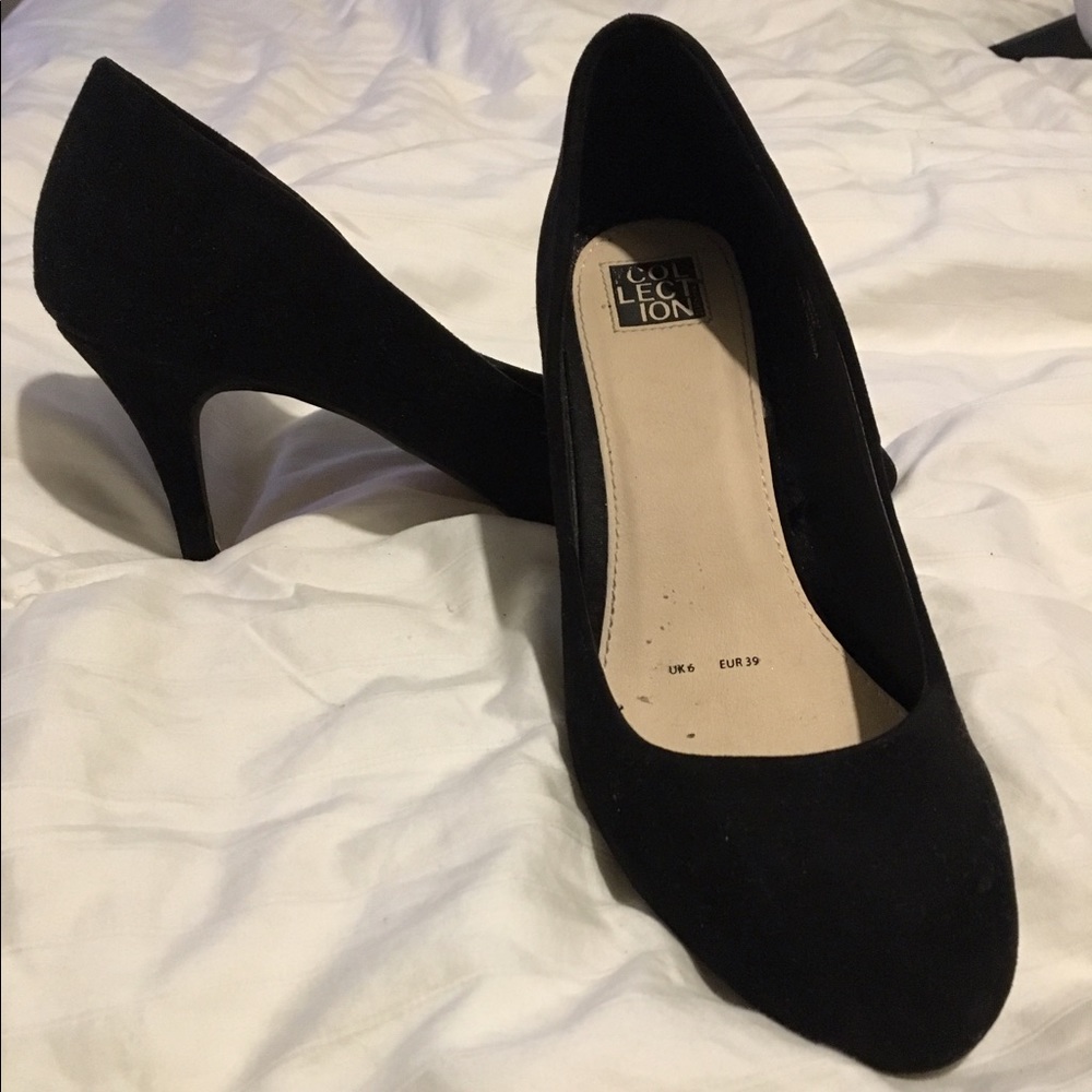 Black high heels