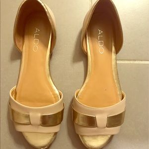 Aldo nude flats