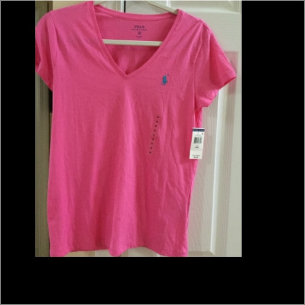 Polo Pink T-Shirt NWT Sz M