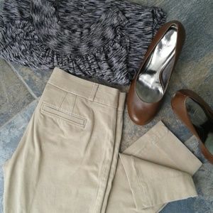 Banana Republic Tan Sloan Ankle Pants Size 2L