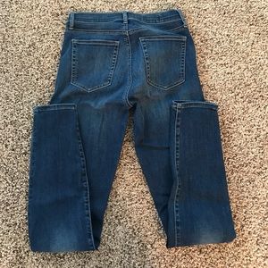Blue gap skinny jeans