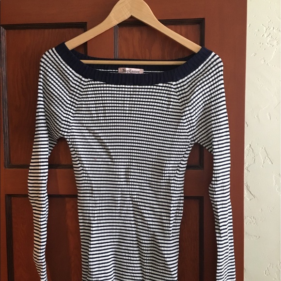 Juicy Couture knit long sleeve sweater top - Picture 1 of 3