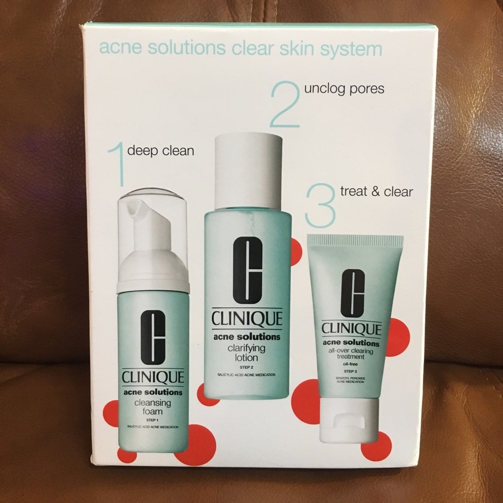 New Clinique Acne Solutions Clear Skin System