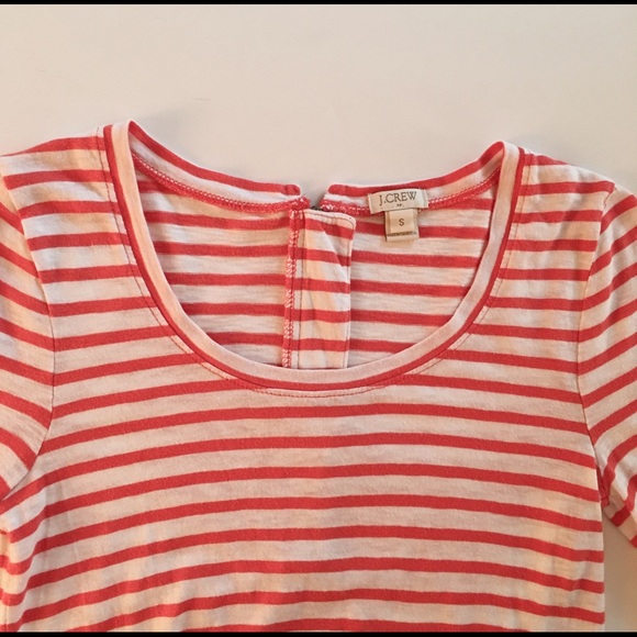 J. Crew Striped 3/4 Length Sleeve Top - Picture 4 of 4