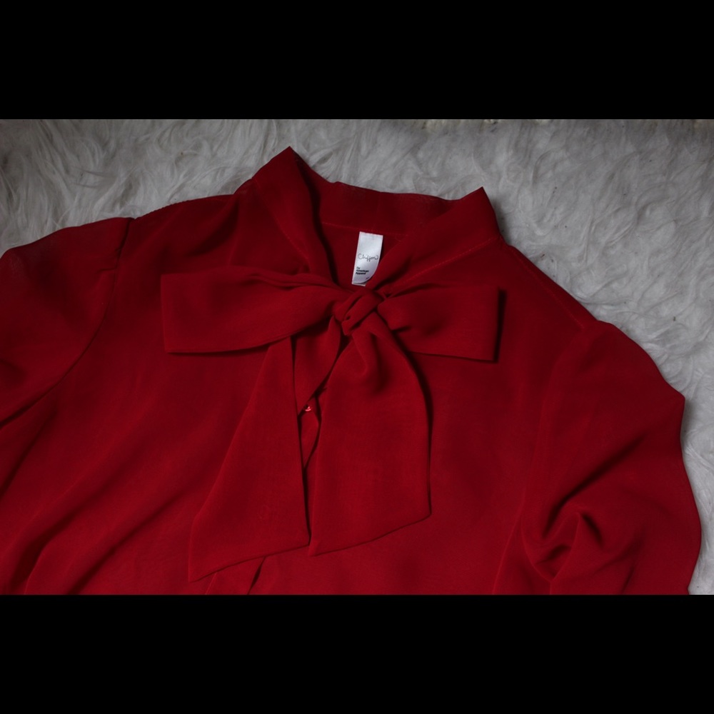 American apparel chiffon button down