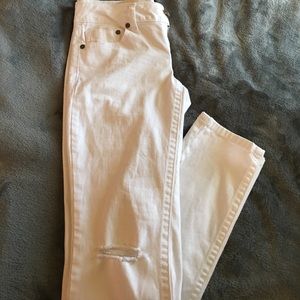 White jeans