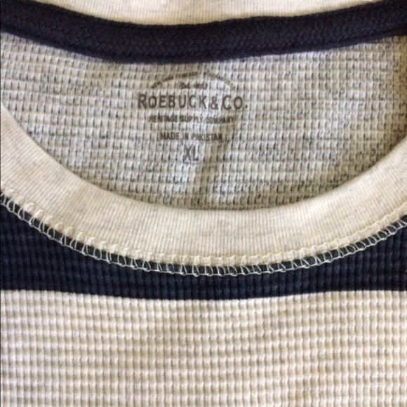 ⛔️SOLD Men Navy Blue & White Top - Picture 5 of 5