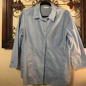 New York & Co. x-large light blue button down.