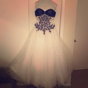 Beautiful, beaded prom dress