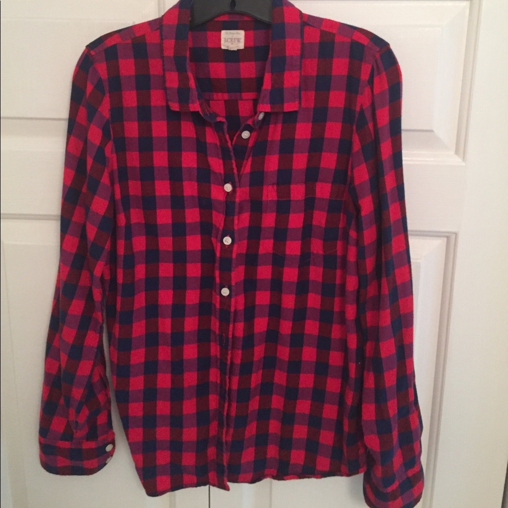 J Crew soft flannel