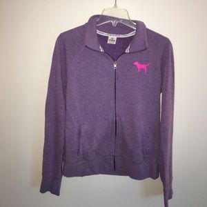 VS Pink Quarter Zip Sweatshirt!