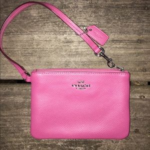 Authentic Leather COACH Wristlet-Perfect Condition