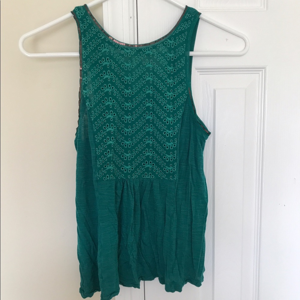 Fun Summer Teal Tanktop