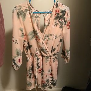 WORN ONCE! Cute summer romper!