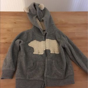 Infant fleece sweatshirt