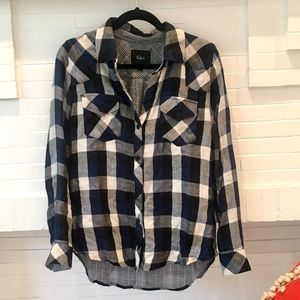 Rails Plaid Button-up