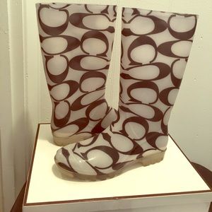 Coach Rain Boots