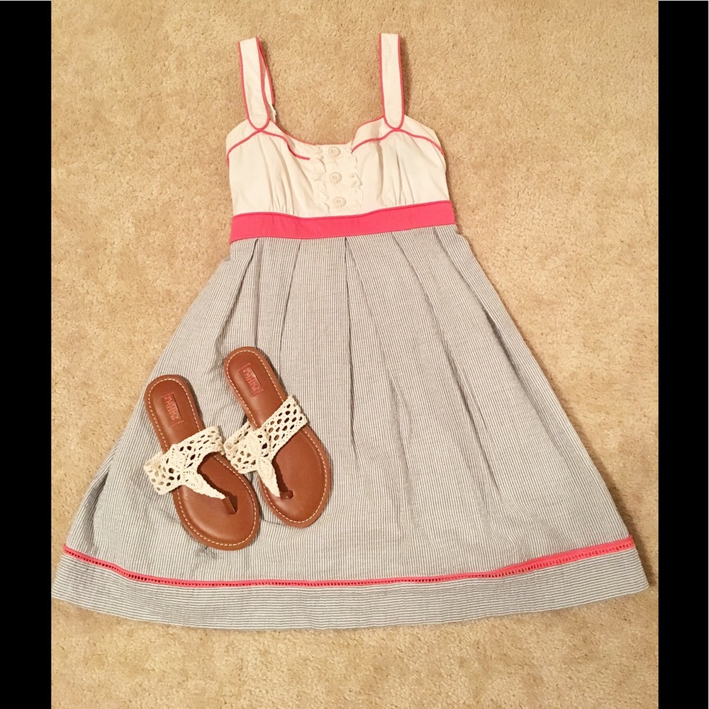 Adorable Seersucker Sundress