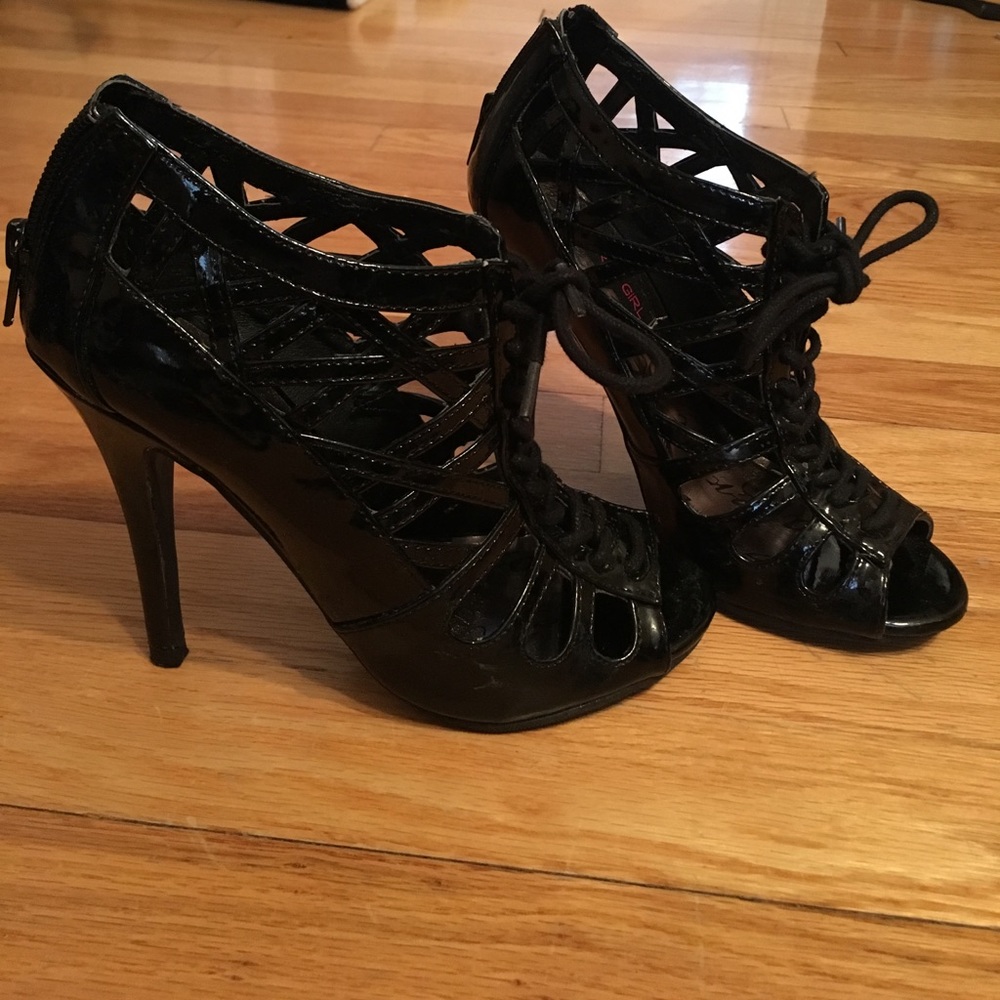Material Girl Patent Leather Heels