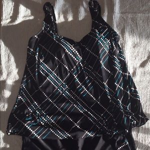FLASH SALE: 2pc Bathing Suit; Sz 16W/1X
