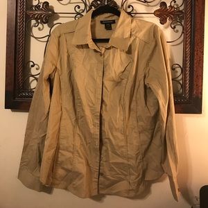 Ashley Stewart button down shirt