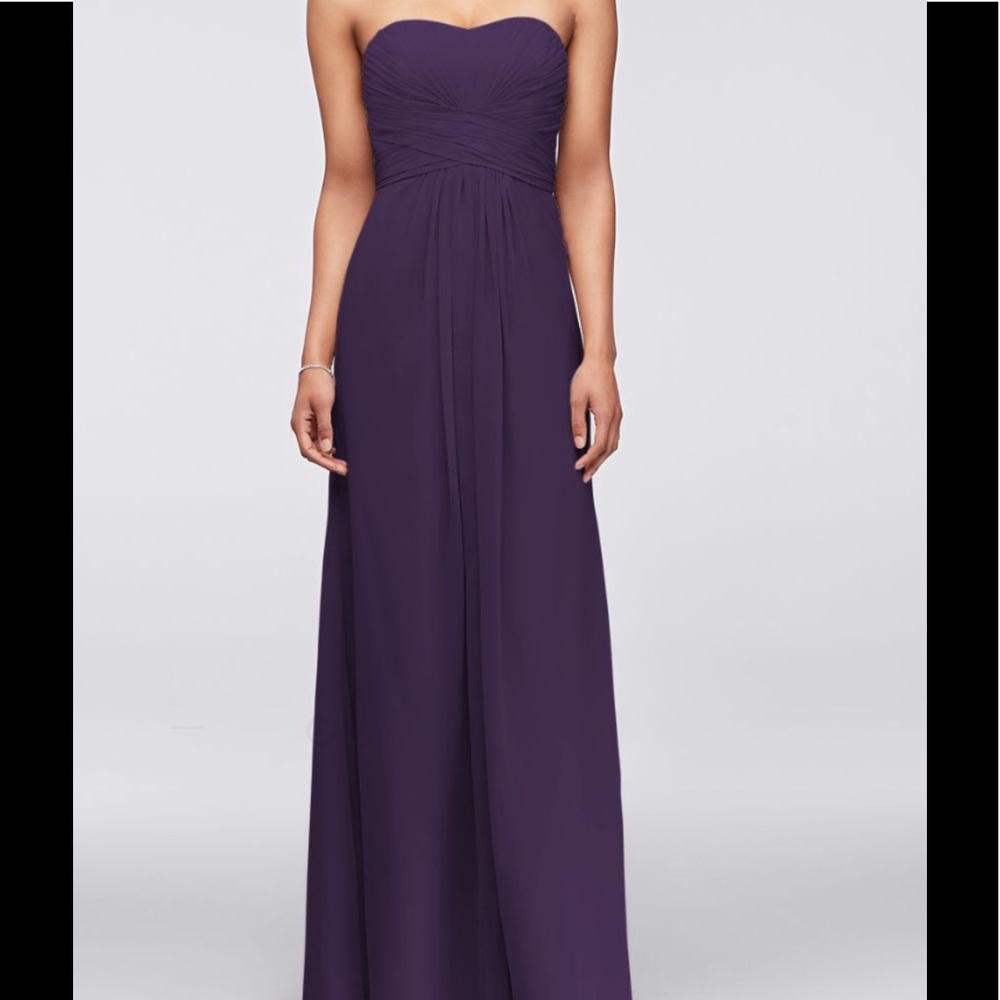 2 David’s Bridal bridesmaid dresses